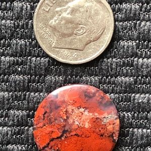 Rainbow of natural moss agate